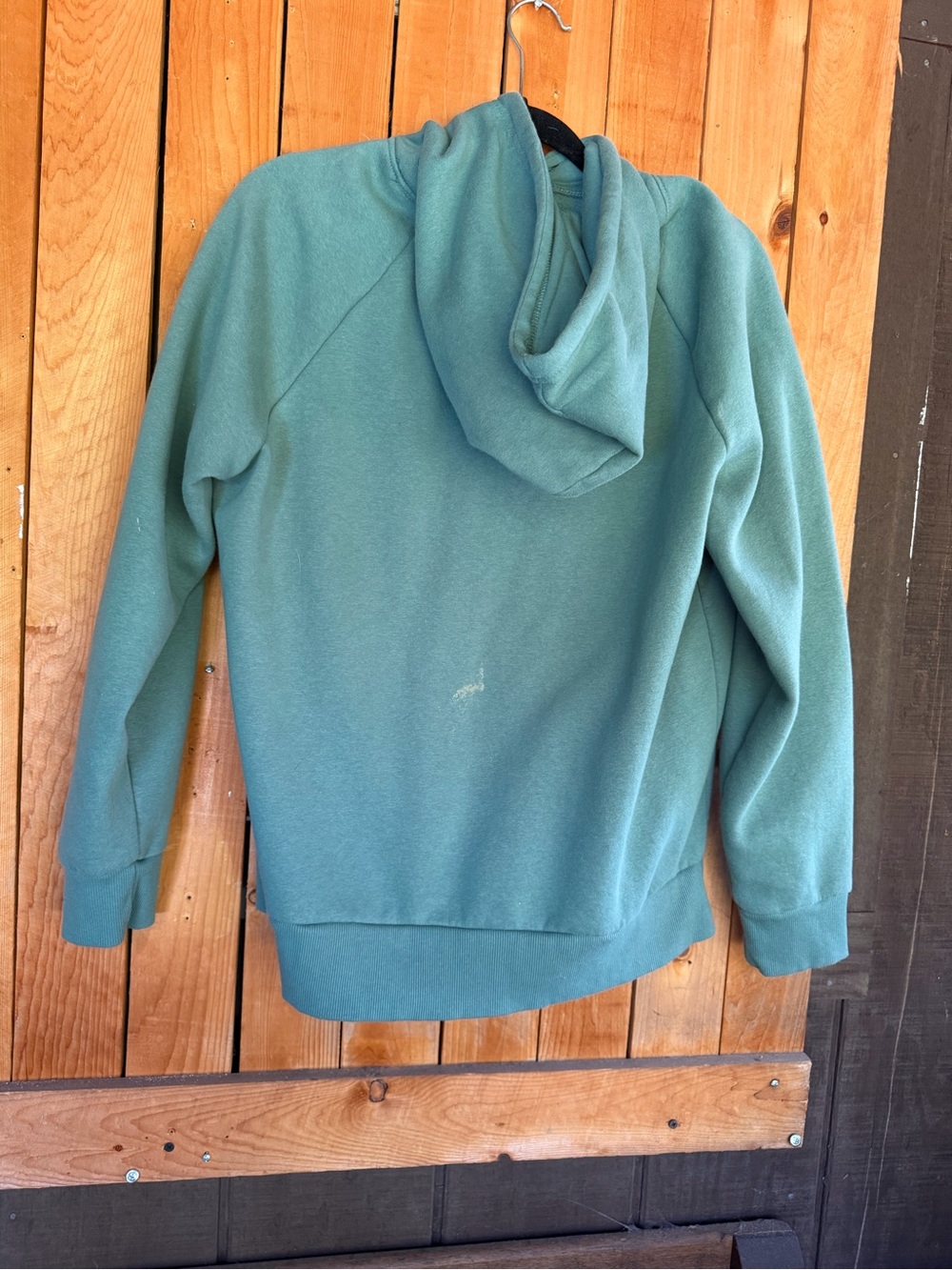Realtree Green/Blue Hoodie with Logo - Picture 2 of 3